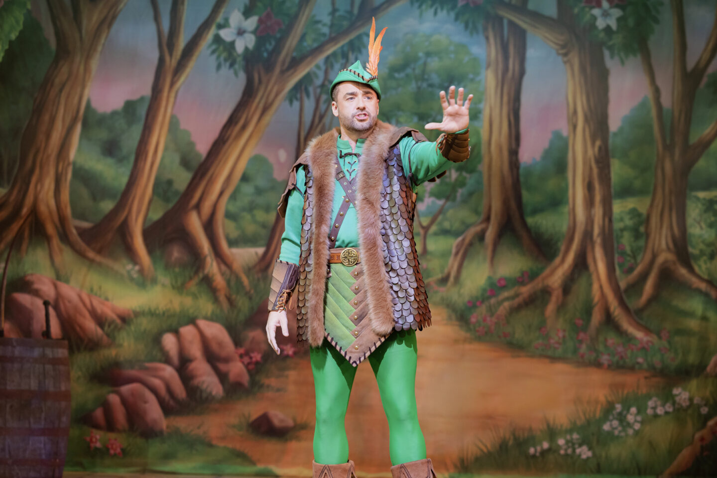 Jason Manford as Robin Hood Jason Manford as Robin Hood