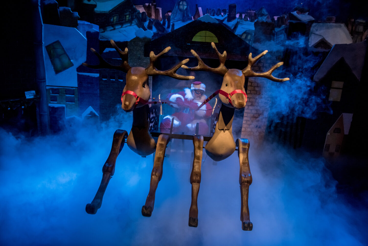 Raymond Briggs' Father Christmas at Waterside Raymond Briggs' Father Christmas at Waterside - sleigh