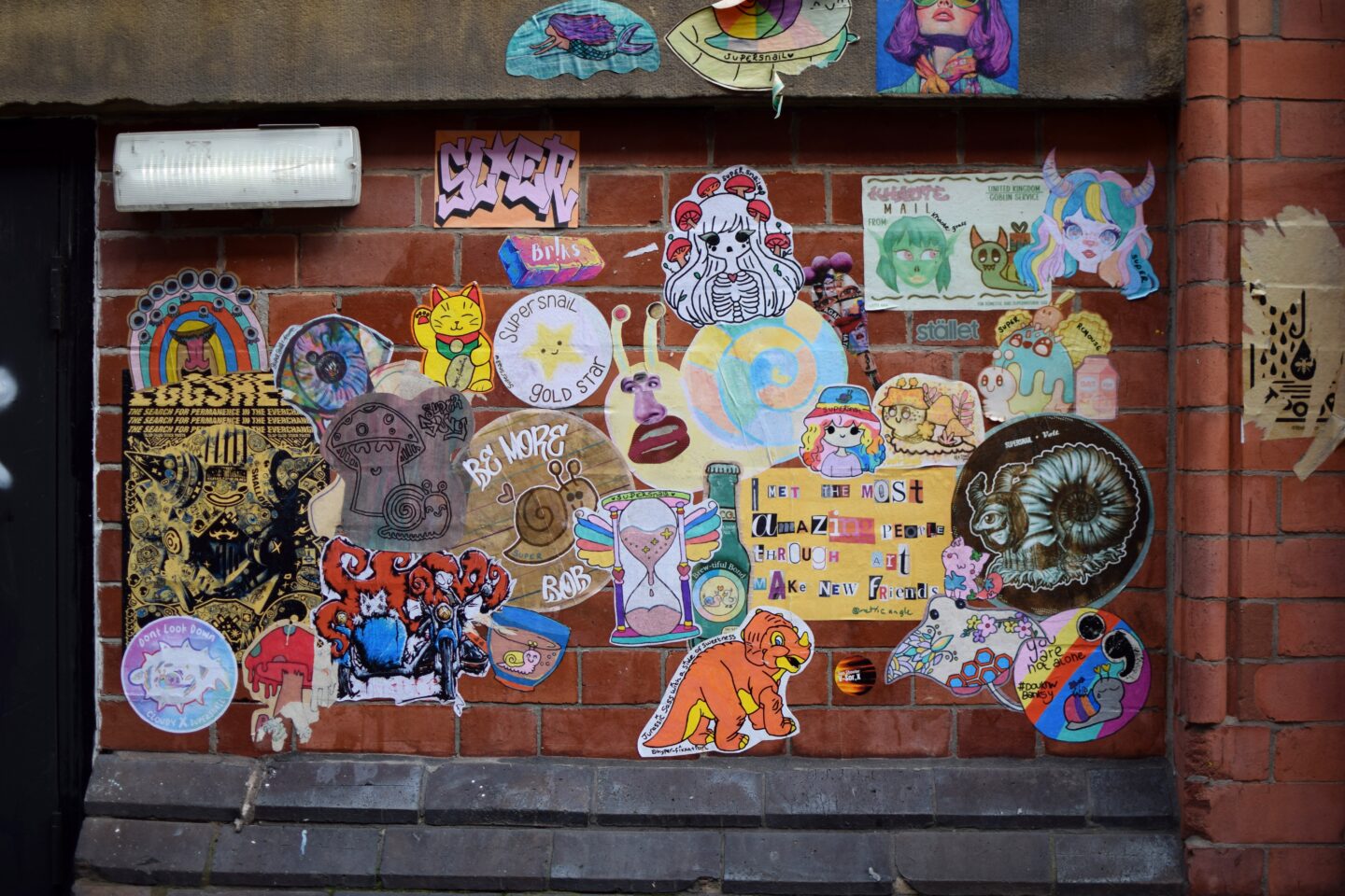 Artwork in Northern Quarter